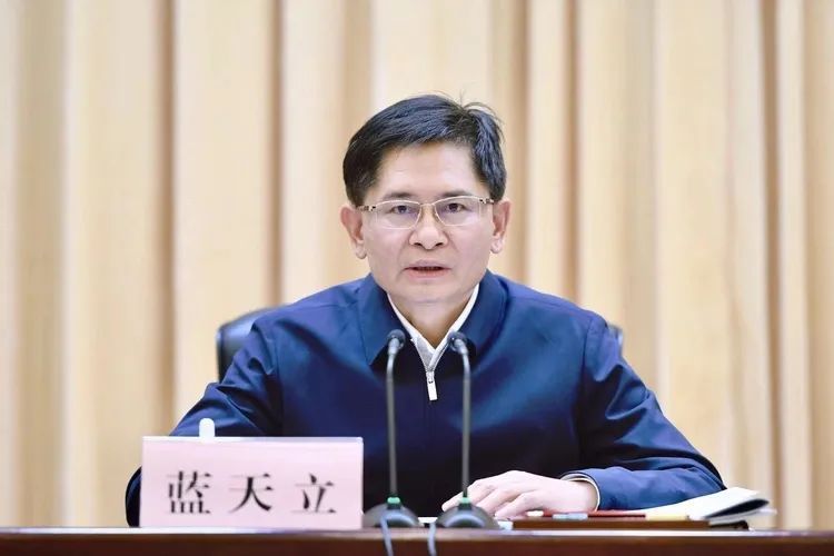 广西壮族自治区党委副书记、自治区政府主席蓝天立接受审查调查  第1张